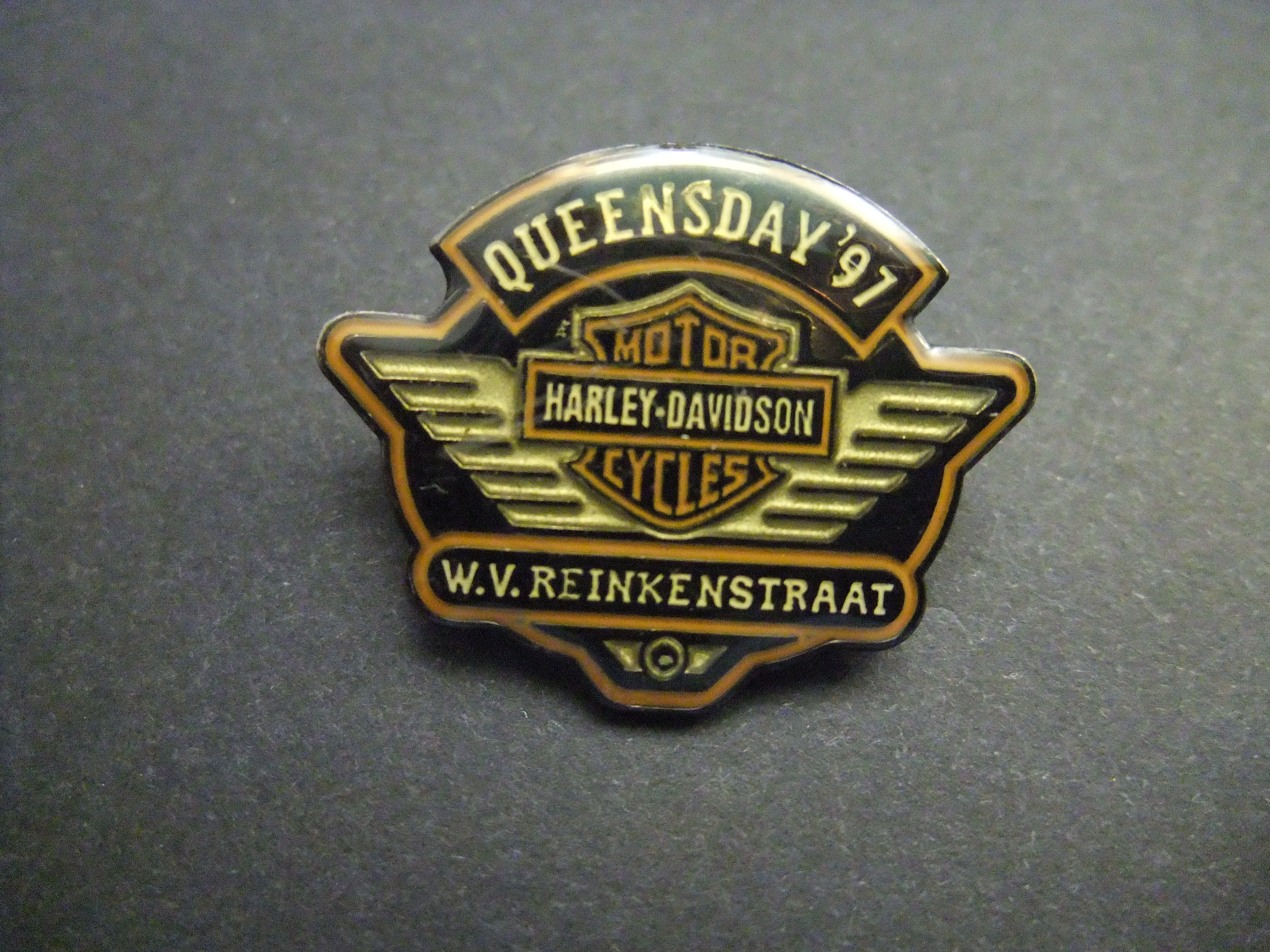 Harley-Davidson Queensday 1997 W.V. Reikenstraat Den Haag ( Duinoord)